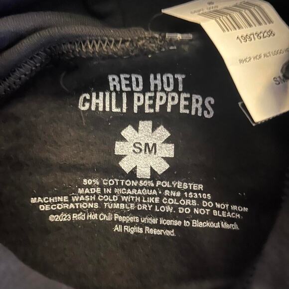 Red Hot Chili Peppers Size Small Hoodie Brand New - Picture 3 of 3